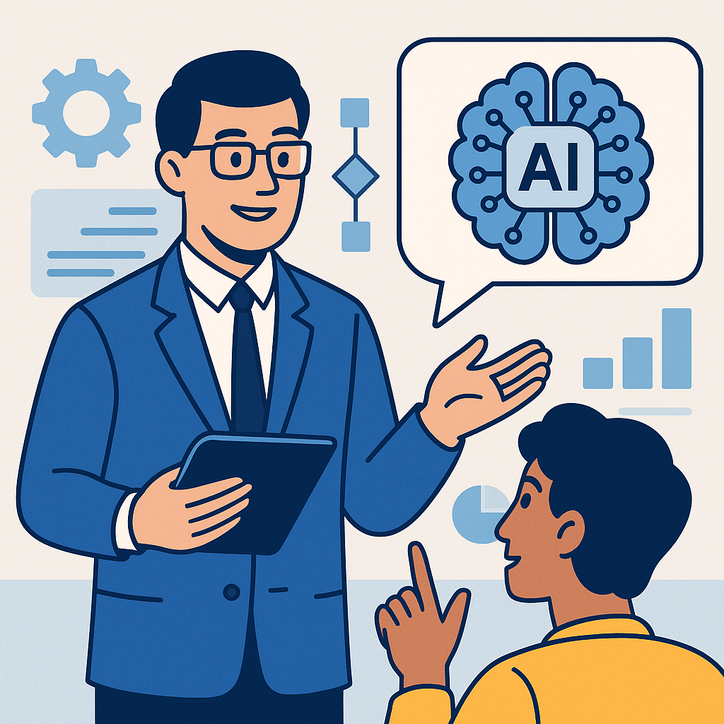Capa do post O Que é Consultoria em Inteligência Artificial — E Por Que Sua Empresa Precisa de Uma
